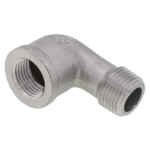 Main product image of T304 1/2" Stainless Steel 90-Degree Street Elbow