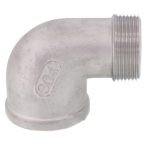 Main product image of T304 1-1/4" Stainless Steel 90-Degree Street Elbow