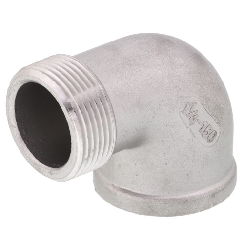 Main product image of T304 1-1/4" Stainless Steel 90-Degree Street Elbow