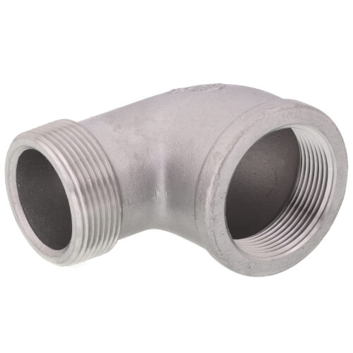 Main product image of T304 1-1/2" Stainless Steel 90-Degree Street Elbow