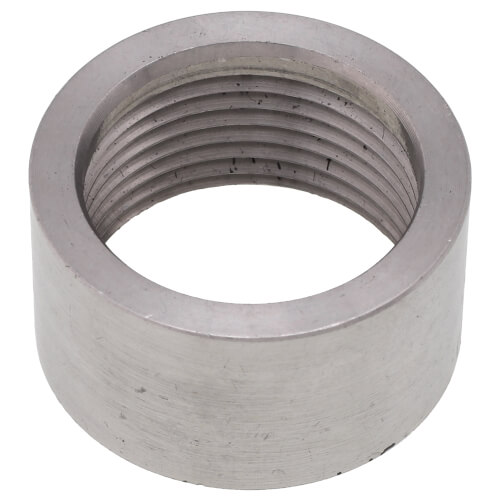 Main product image of T304 1" Stainless Steel Half Coupling