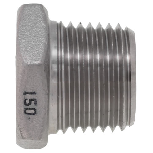 Main product image of T304 1/2" Stainless Steel Hex Head Plug