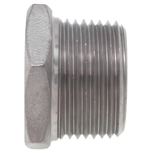 Main product image of T304 1" Stainless Steel Hex Head Plug