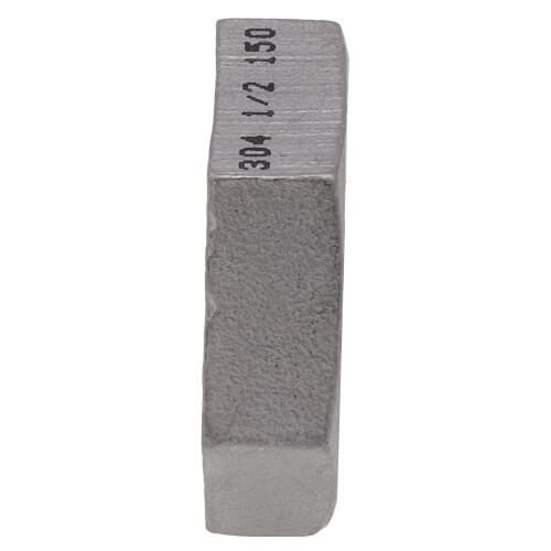 Main product image of T304 1/2" Stainless Steel Locknut