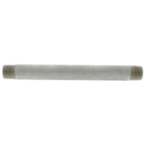 SLN038-600 - Bluefin SLN038-600 - 3/8" x 6" Stainless Steel Nipple