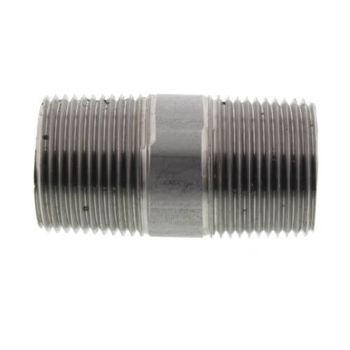 1" x 2-1/2" Stainless Steel Nipple
