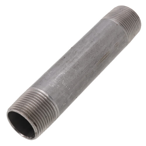 1" Stainless Steel Nipple Set (Close to 6" Length)