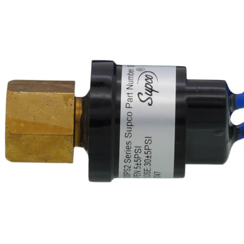Main product image of Automatic Reset Low Pressure Switch (5 Open, 30 Close)