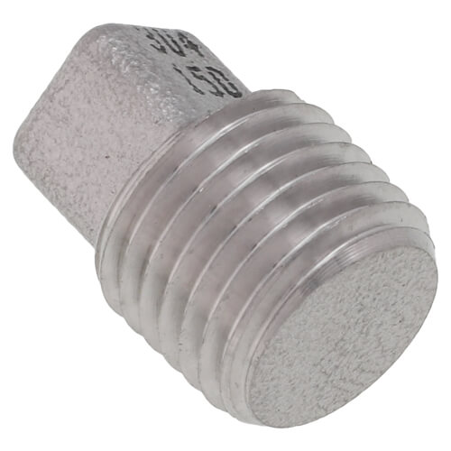 Main product image of T304 1/4" Stainless Steel Square Head Plug