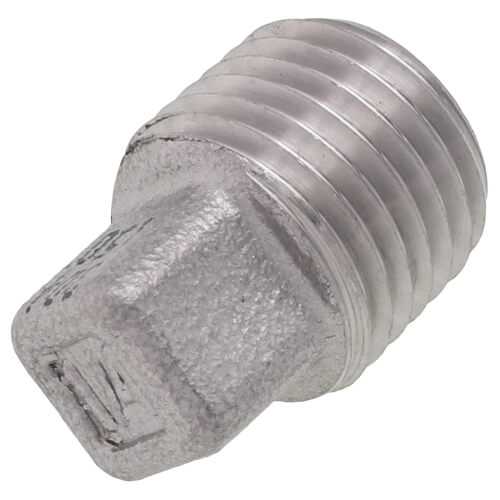 Main product image of T304 1/4" Stainless Steel Square Head Plug