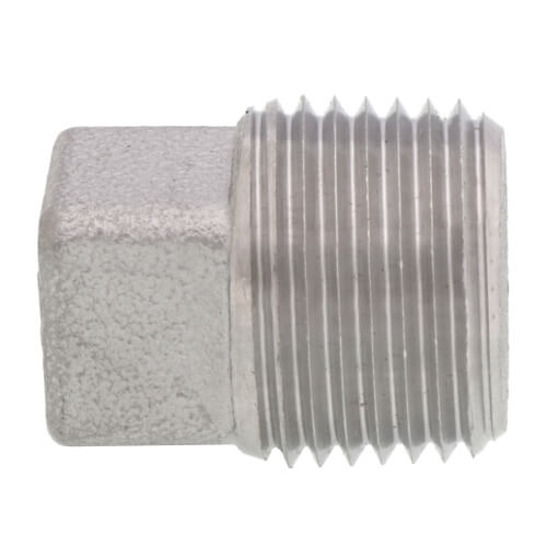 Main product image of T304 3/8" Stainless Steel Square Head Plug