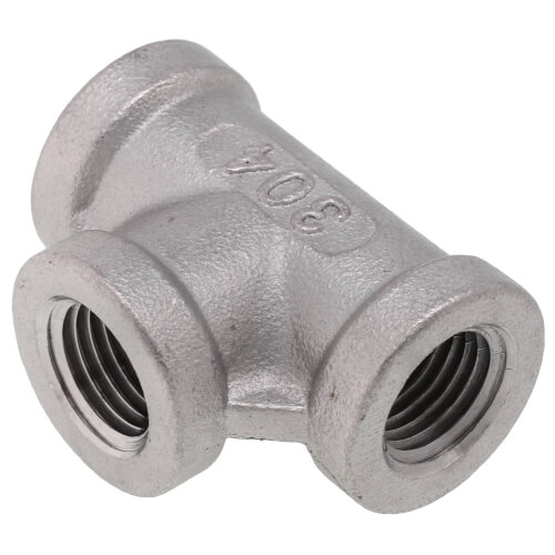 Main product image of T304 1/4" Stainless Steel Tee