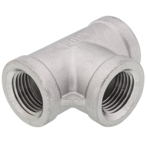 Main product image of T304 1/2" Stainless Steel Tee