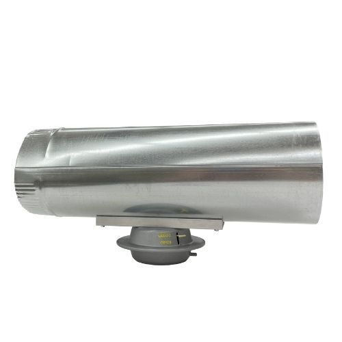 4" EzySlide Damper Installed in Sleeve