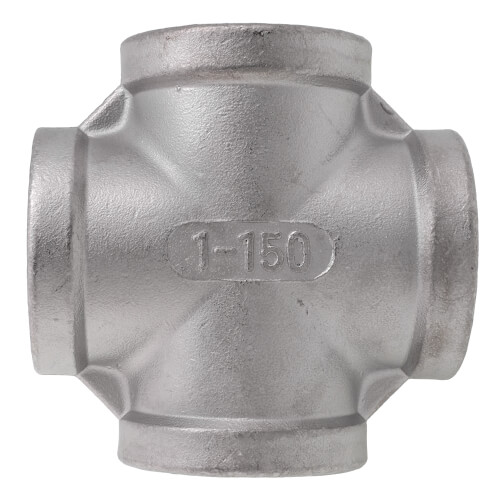 T304 1" Stainless Steel Cross