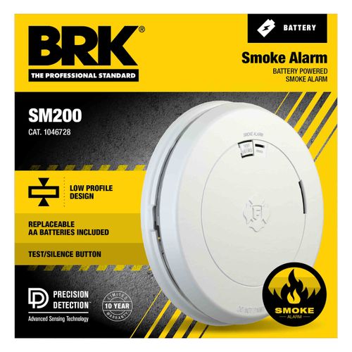 Main product image of SM200 Low Profile Smoke Alarm w/ Replaceable Battery