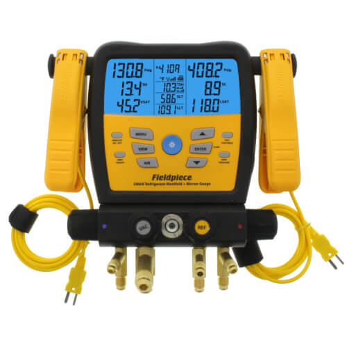 Fieldpiece SM480V 4Port Digital Refrigerant Manifold