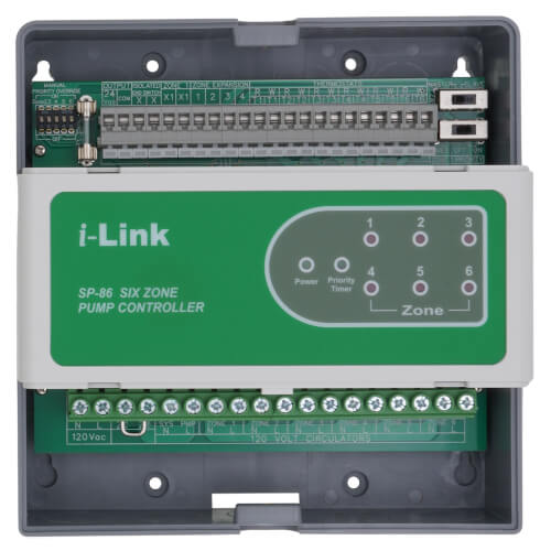 SP86 Azel Technologies SP86 6 Zone Pump Controller Switching