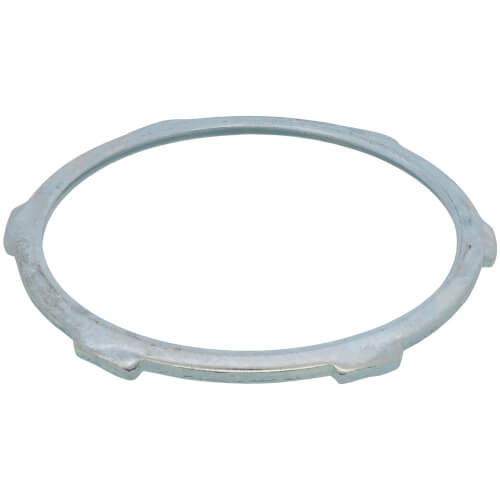 Main product image of 4" Thin Construction Zinc-Plated Steel Locknut