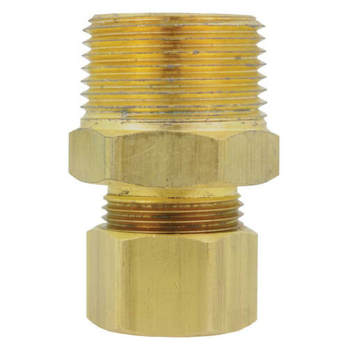 Main product image of 3/4" NPT  x 1/2" Tube Compression Fitting Connectors (Set of 2), SP10354