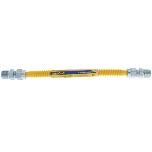 Main product image of 1/2" Male NPT x 1/2" Male NPT Gas Connector (12" Long), SP13140A