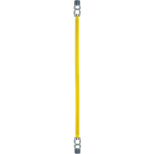 1/2" Male NPT x 1/2" Male NPT Gas Connector (24" Long)