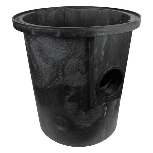 Main product image of Sump Pit, 18" x 22" injection molded with 4" rubber grommet,