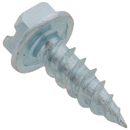 Main product image of #7 x 1/2" Slotted Hex Washer Head Metal Piercing Screws (100 pieces)
