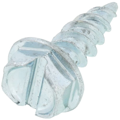 Main product image of #8 x 1/2" Slotted Hex Washer Head Metal Piercing Screw (Pack of 100)