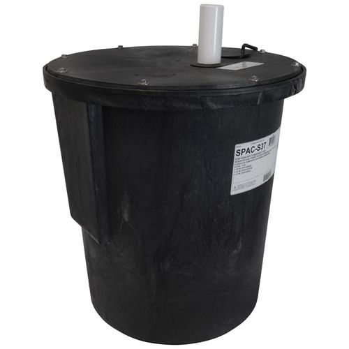 Main product image of 1/3 HP Model S37 Assembled Sump Kit - 18" x 22" Basin w/ Cover - 10 ft Cord