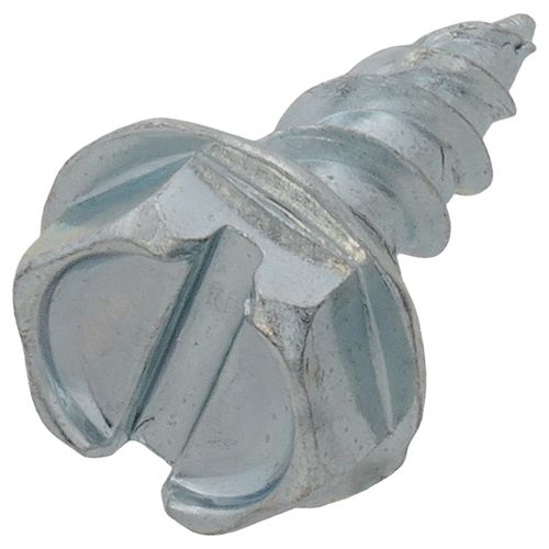 Main product image of #10 X 1/2" Slotted Hex Washer Head Metal Piercing Screws (500 Piece Tuff Pack)