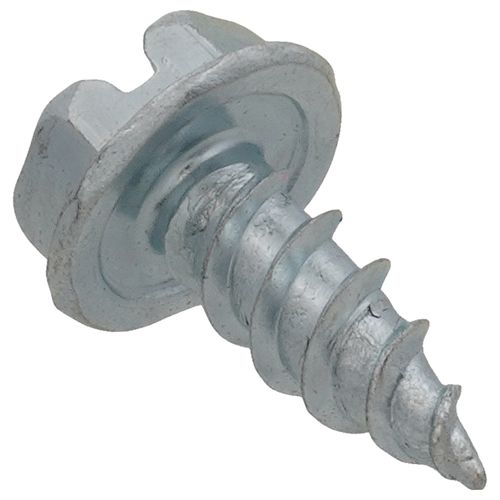 Main product image of #10 X 1/2" Slotted Hex Washer Head Metal Piercing Screws (500 Piece Tuff Pack)