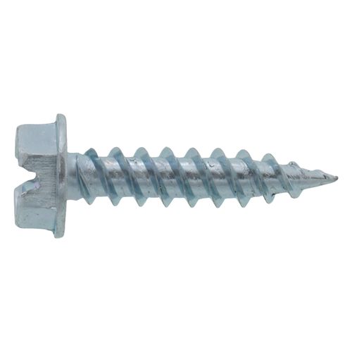 Main product image of #8 x 3/4" Slotted Hex Washer Head Metal Piercing Screw Tuff Pack (Pack of 500)