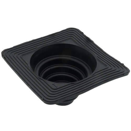 Main product image of Closed to 2-3/4" Square Standard Master Flash for Metal Roofs, Model #1 (Black EPDM)