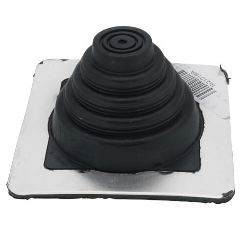 Main product image of Closed to 2-3/4" Square Standard Master Flash for Metal Roofs, Model #1 (Black EPDM)