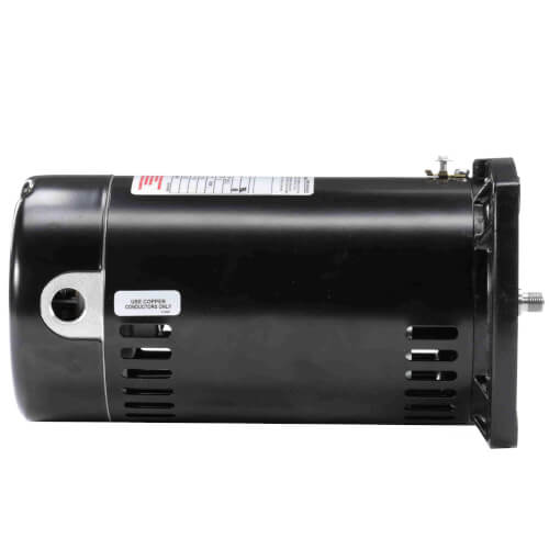Main product image of 1/3 HP 115/230v Square Flange Pool Filter Motor, 1 PH, 3450 RPM, 48Y Frame, ODP