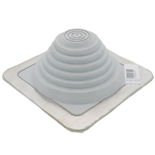 Main product image of Closed to 5-3/4" Square Standard Master Flash for Metal Roofs, Model #3 (Gray EPDM)