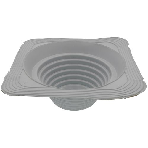 Main product image of 4" to 8-1/4" Square Standard Master Flash for Metal Roofs, Model #5 (Gray EPDM)