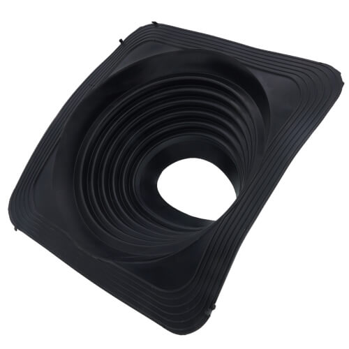Main product image of 6" to 11" Square Standard Master Flash for Metal Roofs, Model #7 (Black EPDM)