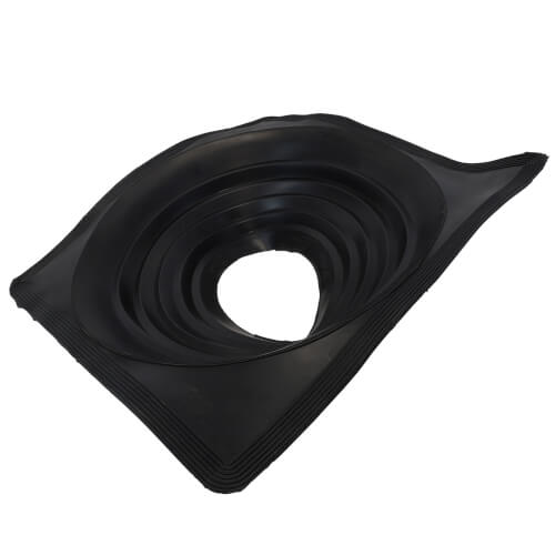 Main product image of 9-1/2" to 20-1/2" Square Standard Master Flash for Metal Roofs, Model #9 (Black EPDM)