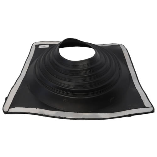 Main product image of 9-1/2" to 20-1/2" Square Standard Master Flash for Metal Roofs, Model #9 (Black EPDM)