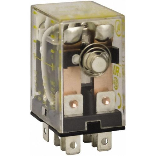 Main product image of 1/2 hp at 240v & 1/3 hp at 120v, Electromechanical Plug-in General Purpose Relay 10 Amp at 240 VAC, DPDT, 24 VAC at 50/60 Hz, 8501RS42V14