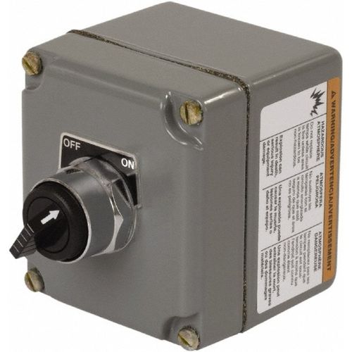 Main product image of 30Mm, 1 Operator, Knob Operated, Selector Switch Control Station With Off, On Legend No/Nc Contact, Maintained , 600 Vac, 10 Amp, 9001Kyk110