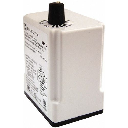 Main product image of DPDT Time Delay Relay 10 Contact Amp, 110 VDC & 120 VAC, 9050JCK21V20