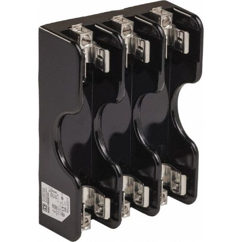Main product image of 3 Pole, 600 Volt, 60 Amp, Surface Mount Fuse Holder Compatible with R Class Fuse, 9080FB3621R