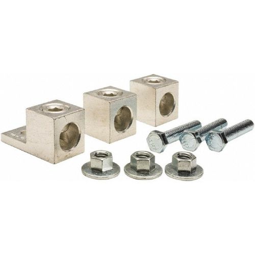 Main product image of 350kcmil to 6 AWG, Mechanical Transformer Lug Kit, 250A, DASKP250