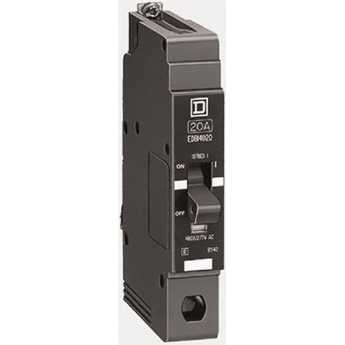 Main product image of 50 Amp, 277 V, 1 Pole, Bolt On Miniature Circuit Breaker 18 kA Breaking Capacity, 12, 14 AWG, EDB14050