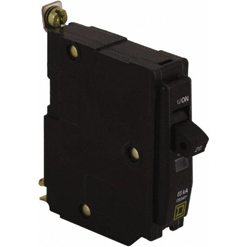 Main product image of 30 Amp, 240 VAC, 1 Pole, Bolt On Miniature Circuit Breaker 14-8 AWG, QHB130