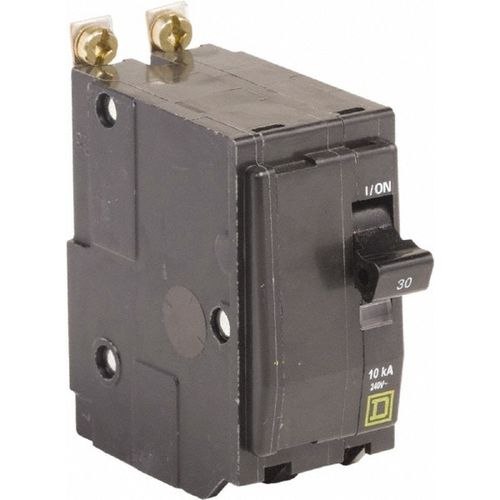 Main product image of 30 Amp, 240 VAC, 2 Pole, Bolt On Miniature Circuit Breaker 14-8 AWG, QOB230H
