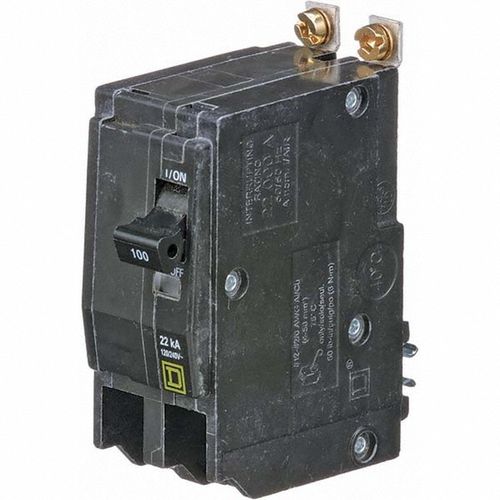 Main product image of 30 Amp, 240 VAC, 2 Pole, Bolt On Miniature Circuit Breaker 14-8 AWG, QOB230VH